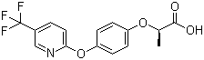 CAS # 83066-88-0, Fluazifop-P, (R)-2-(4-((5-(Trifluoromethyl)-2-pyridinyl)oxy)phenoxy)propanoic acid