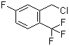 structure of CAS# 832113-94-7, 5-氟-2-三氟甲基苄氯