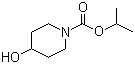 structure of CAS# 832715-51-2, 4-羟基哌啶-1-甲酸异丙酯