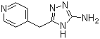 CAS # 83417-26-9, 5-(Pyridin-4-ylmethyl)-4H-1,2,4-triazol-3-amine