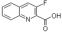 CAS 登录号：834884-07-0, 3-氟-2-喹啉羧酸