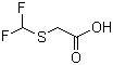 structure of CAS# 83494-32-0, Difluoromethylthioacetic acid