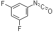 structure of CAS# 83594-83-6, 3,5-二氟苯基异氰酸酯