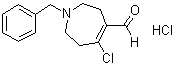 CAS # 83621-34-5, 5-Chloro-2,3,6,7-tetrahydro-1-(phenylmethyl)-1H-azepine-4-carboxaldehyde hydrochloride