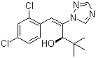 CAS 登录号：83657-18-5, 烯唑醇, 烯唑醇 M, (E,3R)-1-(2,4-二氯苯基)-4,4-二甲基-2-(1,2,4-三氮唑-1-基)戊-1-烯-3-醇