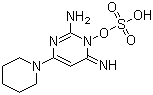 structure of CAS# 83701-22-8, 敏乐啶硫酸盐