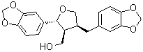 structure of CAS# 83708-70-7, (-)-二氢芝麻素