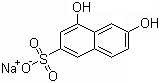 structure of CAS# 83732-66-5, 2,8-二羟基萘-6-磺酸钠