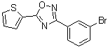 CAS # 838813-59-5, 3-(3-Bromophenyl)-5-(2-thienyl)-1,2,4-oxadiazole