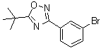 CAS 登录号：838893-81-5, 3-(3-溴苯基)-5-叔丁基-1,2,4-恶二唑