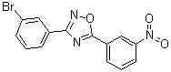 CAS 登录号：838905-57-0, 3-(3-溴苯基)-5-(3-硝基苯基)-1,2,4-恶二唑