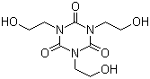 structure of CAS# 839-90-7, 1,3,5-Tris(2-hydroxyethyl)cyanuric acid
