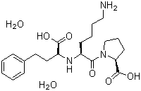 structure of CAS# 83915-83-7, 赖诺普利