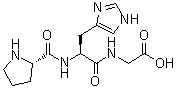 structure of CAS# 83960-30-9, L-脯氨酰-L-组氨酰甘氨酸