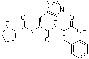 CAS # 83960-34-3, L-Prolyl-L-histidyl-L-phenylalanine