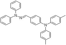 CAS 登录号：83992-95-4, 4-二对甲苯胺基苯甲醛-1,1-二苯腙