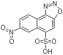CAS # 84-91-3, 7-Nitronaphth[1,2-d][1,2,3]oxadiazole-5-sulfonic acid