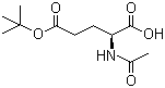 structure of CAS# 84192-88-1, N-乙酰基-L-谷氨酸 5-叔丁酯