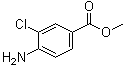 structure of CAS# 84228-44-4, 3-氯-4-氨基苯甲酸甲酯