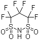 structure of CAS# 84246-29-7, 1,1,2,2,3,3-六氟丙烷-1,3-二磺酰亚胺
