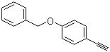 structure of CAS# 84284-70-8, 4-苄氧基苯乙炔