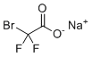 structure of CAS# 84349-27-9, Sodium bromodifluoroacetate