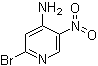 structure of CAS# 84487-15-0, 2-溴-5-硝基吡啶-4-胺