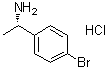 structure of CAS# 84499-77-4, (S)-4-溴-alpha-甲基苯甲胺盐酸盐