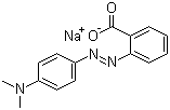 structure of CAS# 845-10-3, Methyl Red sodium salt