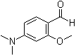 CAS # 84562-48-1, 2-Methoxy-4-dimethylaminobenzaldehyde, 4-(Dimethylamino)-2-methoxybenzaldehyde, NSC 156544