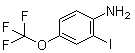 structure of CAS# 845866-79-7, 2-碘-4-三氟甲氧基苯胺