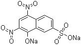 structure of CAS# 846-70-8, 萘酚黄 S