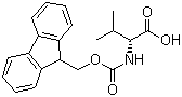 Fmoc-D-Valine molecular structure (CAS 84624-17-9)