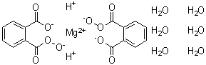 structure of CAS# 84665-66-7, Magnesium bis(monoperoxyphthalate) hexahydrate
