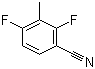 structure of CAS# 847502-87-8, 2,4-二氟-3-甲基苯腈