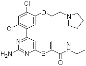 structure of CAS# 847559-80-2, NVP-BEP 800