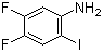 structure of CAS# 847685-01-2, 4,5-二氟-2-碘苯胺