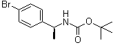 structure of CAS# 847728-89-6, tert-Butyl [(S)-1-(4-bromophenyl)ethyl]carbamate