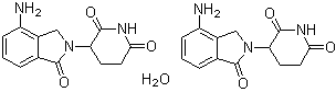 structure of CAS# 847871-99-2, 来那度胺半水合物