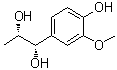structure of CAS# 848031-94-7, (1S,2S)-1-(4-羟基-3-甲氧基苯基)-1,2-丙二醇