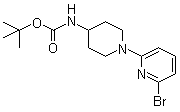 structure of CAS# 848500-12-9, tert-Butyl [1-(6-bromopyridin-2-yl)piperidin-4-yl]carbamate