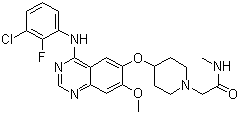 structure of CAS# 848942-61-0, Sapitinib