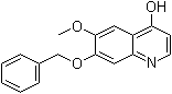 structure of CAS# 849217-23-8, 7-苄氧基-4-羟基-6-甲氧基喹啉
