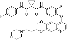 structure of CAS# 849217-64-7, Foretinib