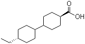 structure of CAS# 84976-67-0, 反式-4-乙基-(1,1-联二环己烷)-4-甲酸