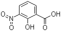 structure of CAS# 85-38-1, 3-硝基水杨酸