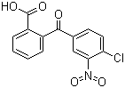 structure of CAS# 85-54-1, 2-(4-氯-3-硝基苯甲酰)苯甲酸
