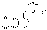 R-(-)-劳丹素分子结构 (CAS 85-63-2)