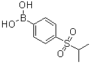 structure of CAS# 850567-98-5, 4-(Isopropylsulfonyl)phenylboronic acid