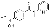 structure of CAS# 850568-25-1, [4-[(吡啶-2-基)氨基甲酰]苯基]硼酸
